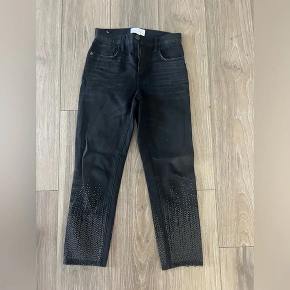 Current Elliot black jeans size 24 - Picture 1 of 4